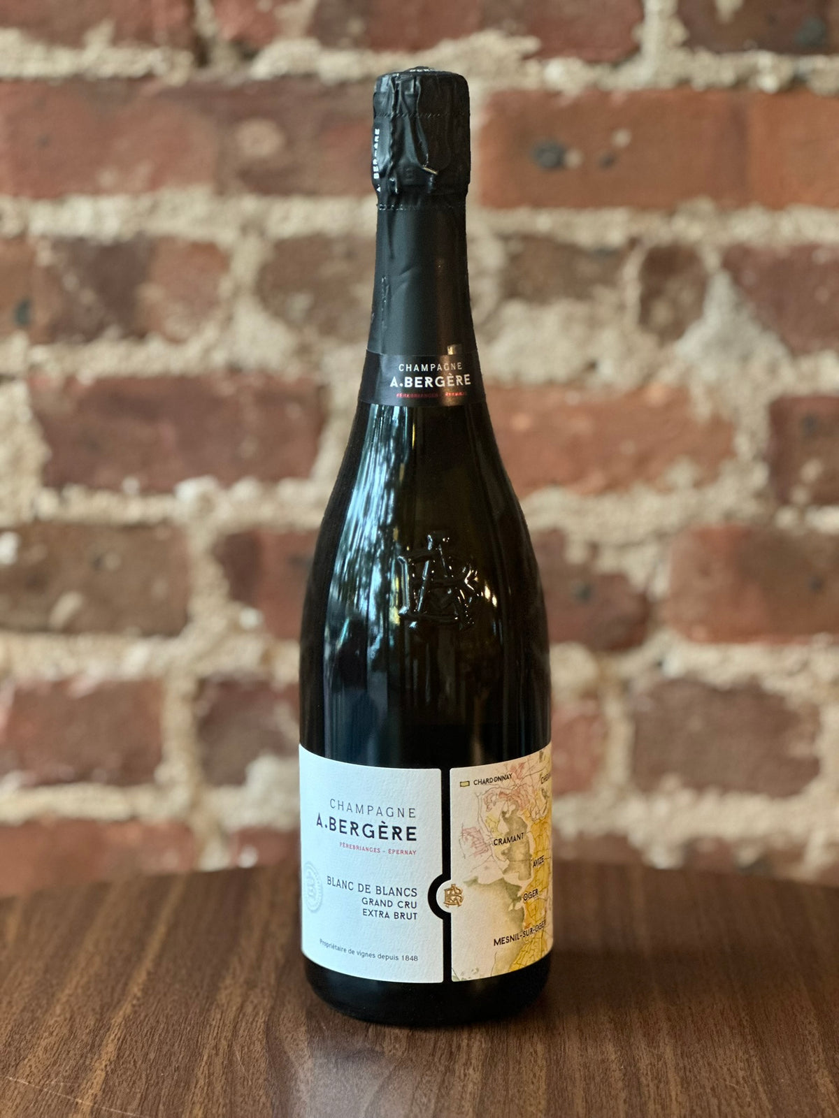 A. Bergère Blanc de Blancs Grand Cru Extra Brut NV