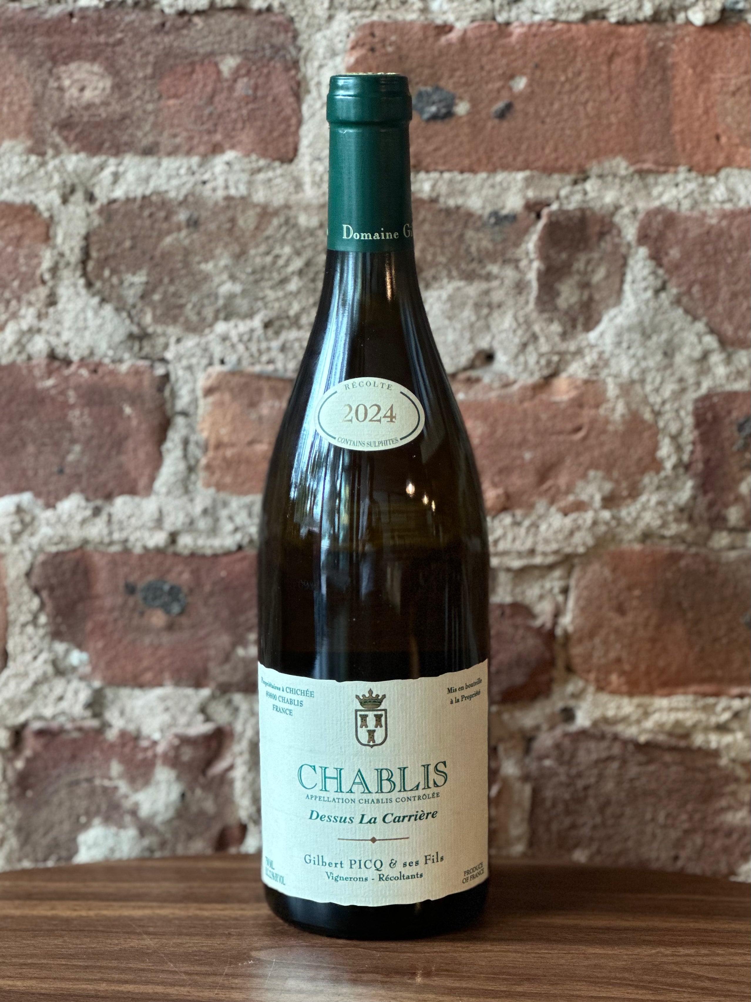 Gilbert Picq Chablis Dessus La Carriere 2023