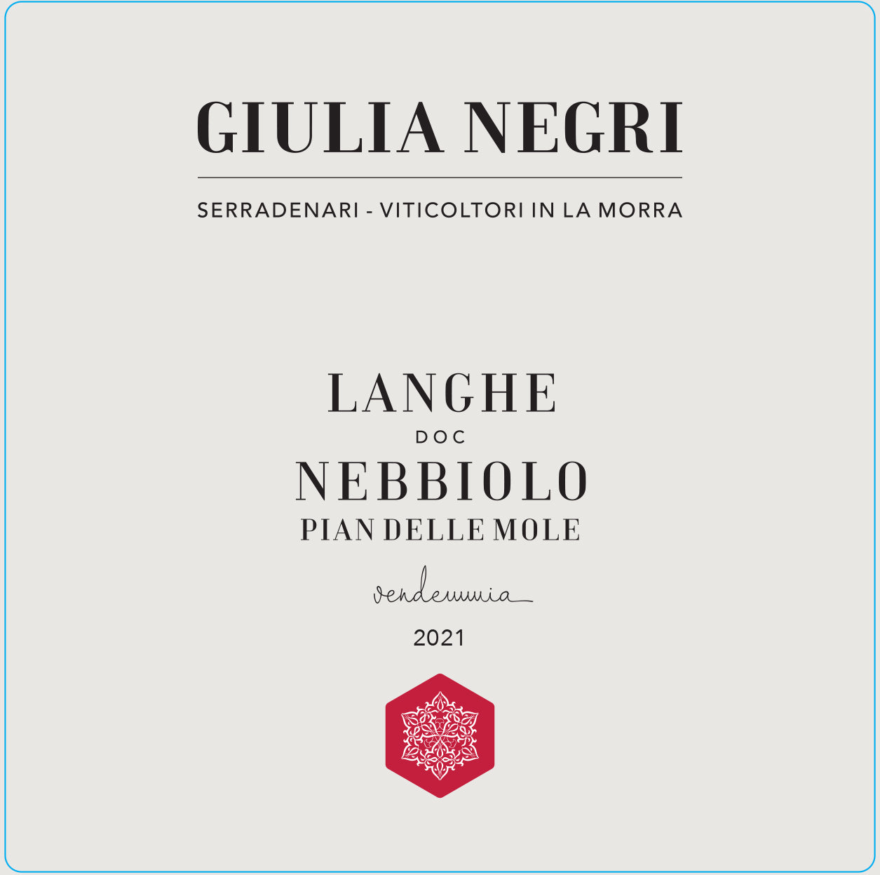 Giulia Negri Langhe Nebbiolo 'Pian delle Mole' 2024