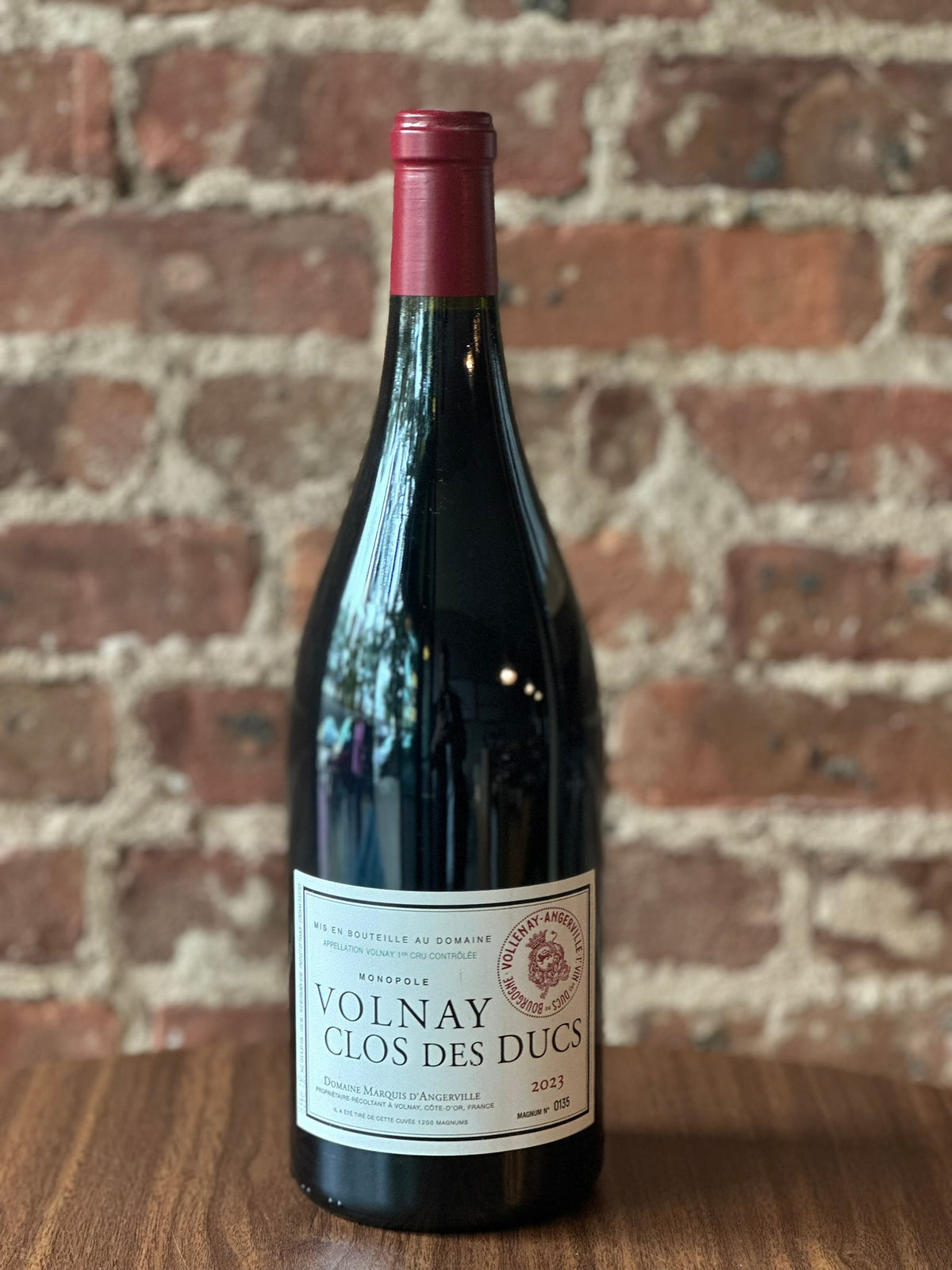 Marquis d'Angerville Volnay 1er Cru 'Clos des Ducs' 2023 1.5L