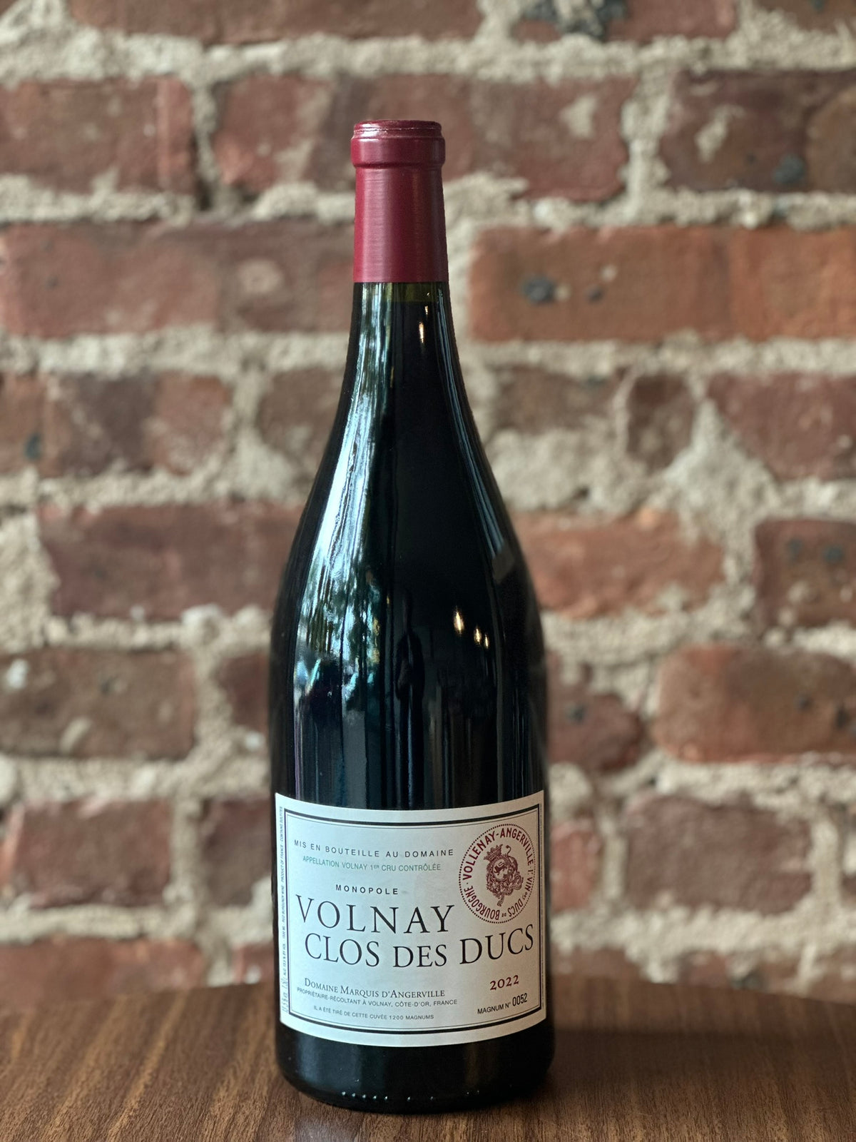 Marquis d'Angerville Volnay 1er Cru 'Clos des Ducs' 2022 1.5L