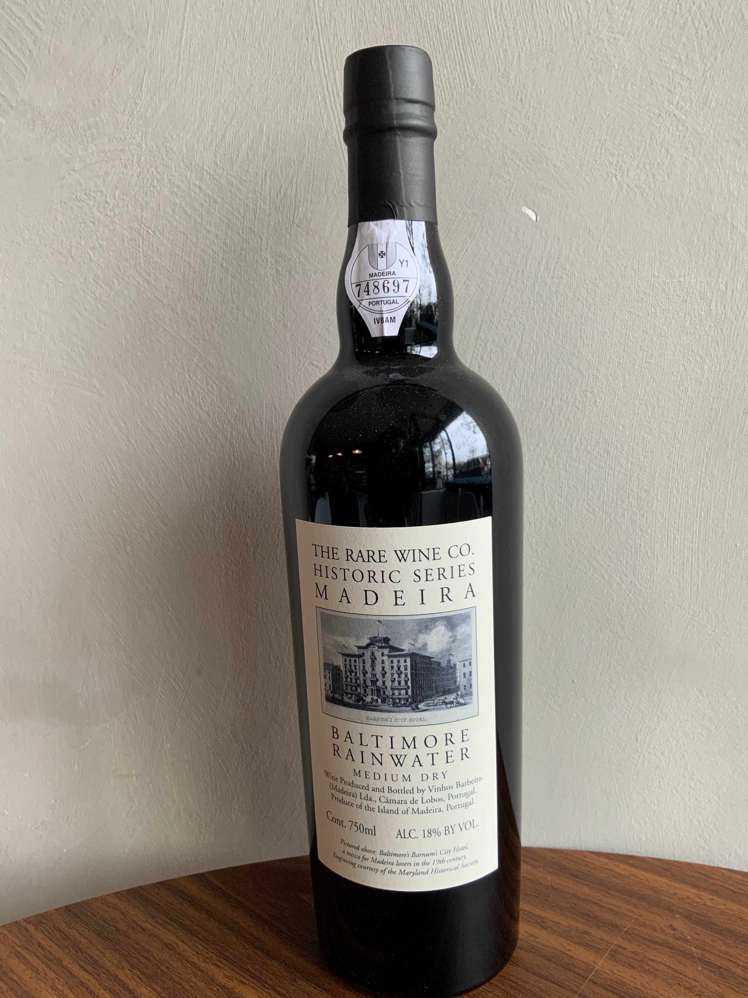 Rare Wine Co Historic Series Baltimore Rainwater Madeira NV