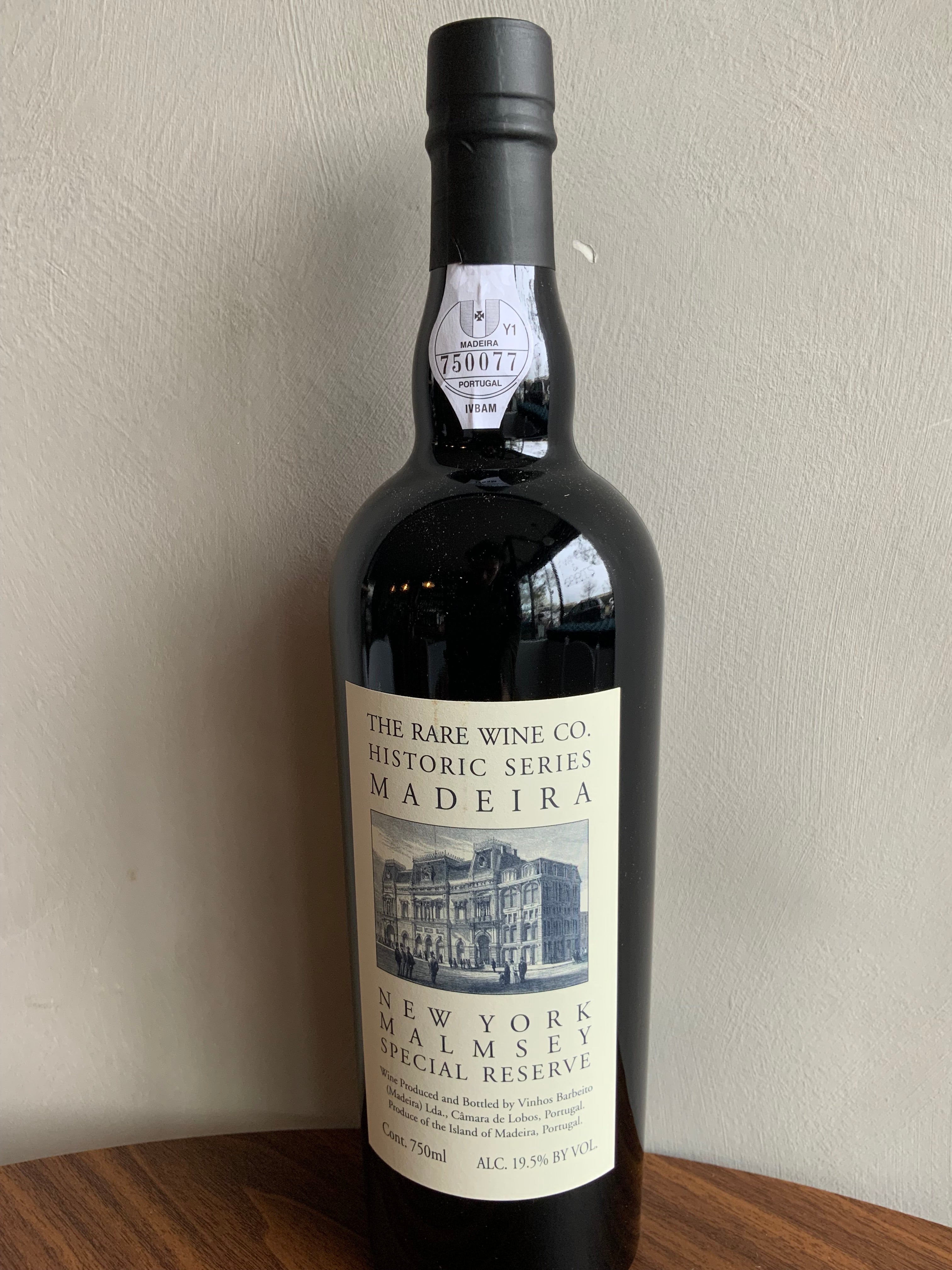 Rare Wine Co Historic Series New York Malmsey Madeira