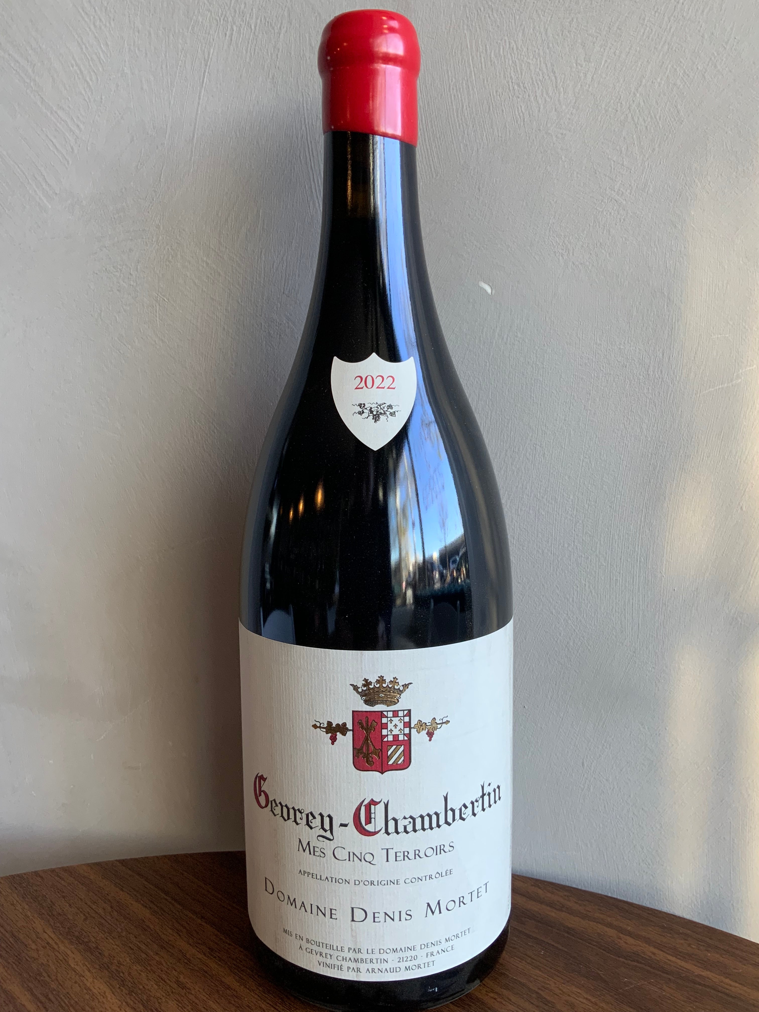 2022 Domaine Mortet “Mes Cinq Terroirs” Gevrey-Chambertin 1.5L (magnum)