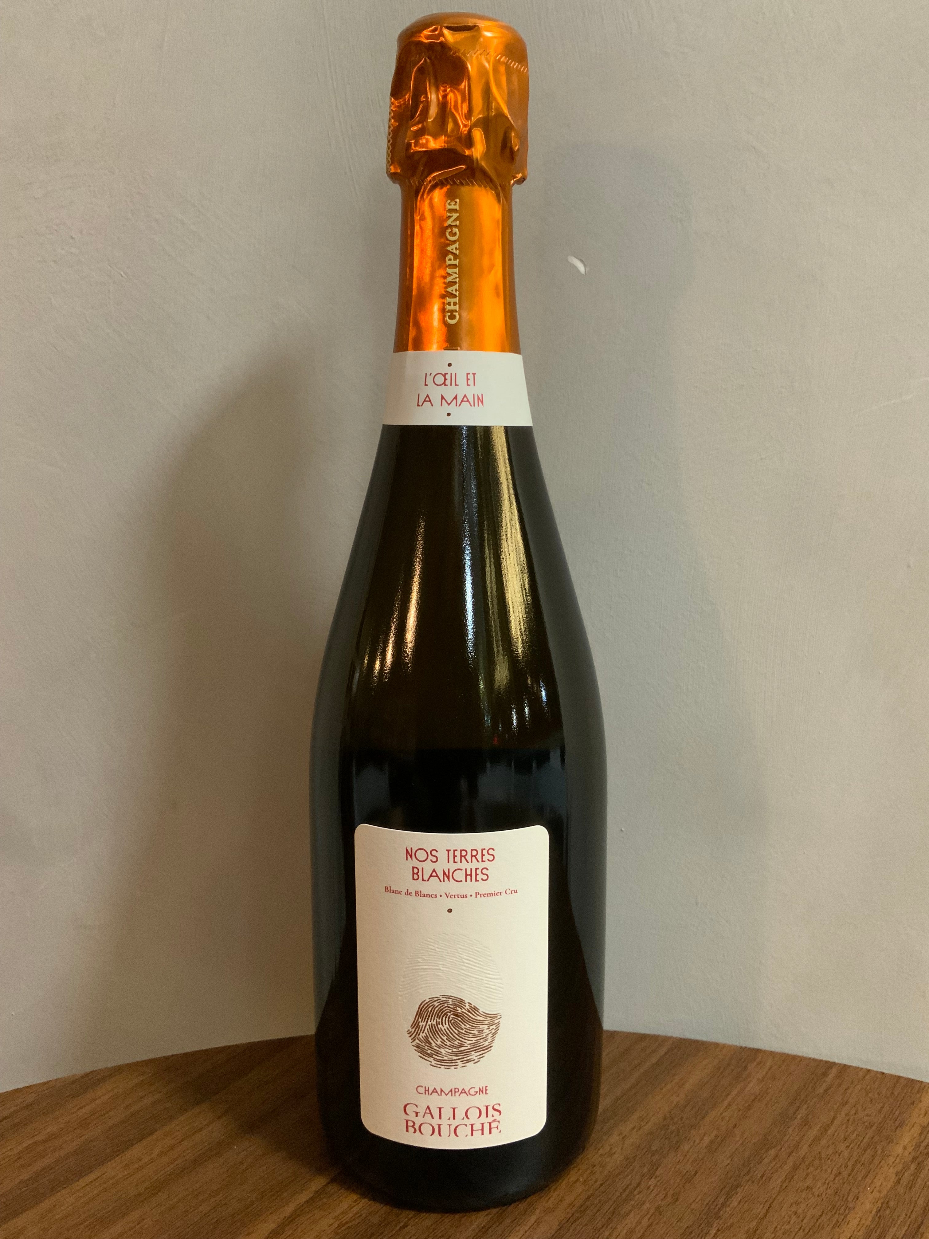 Champagne Gallois Bouche Nos Terres Blanches Brut NV
