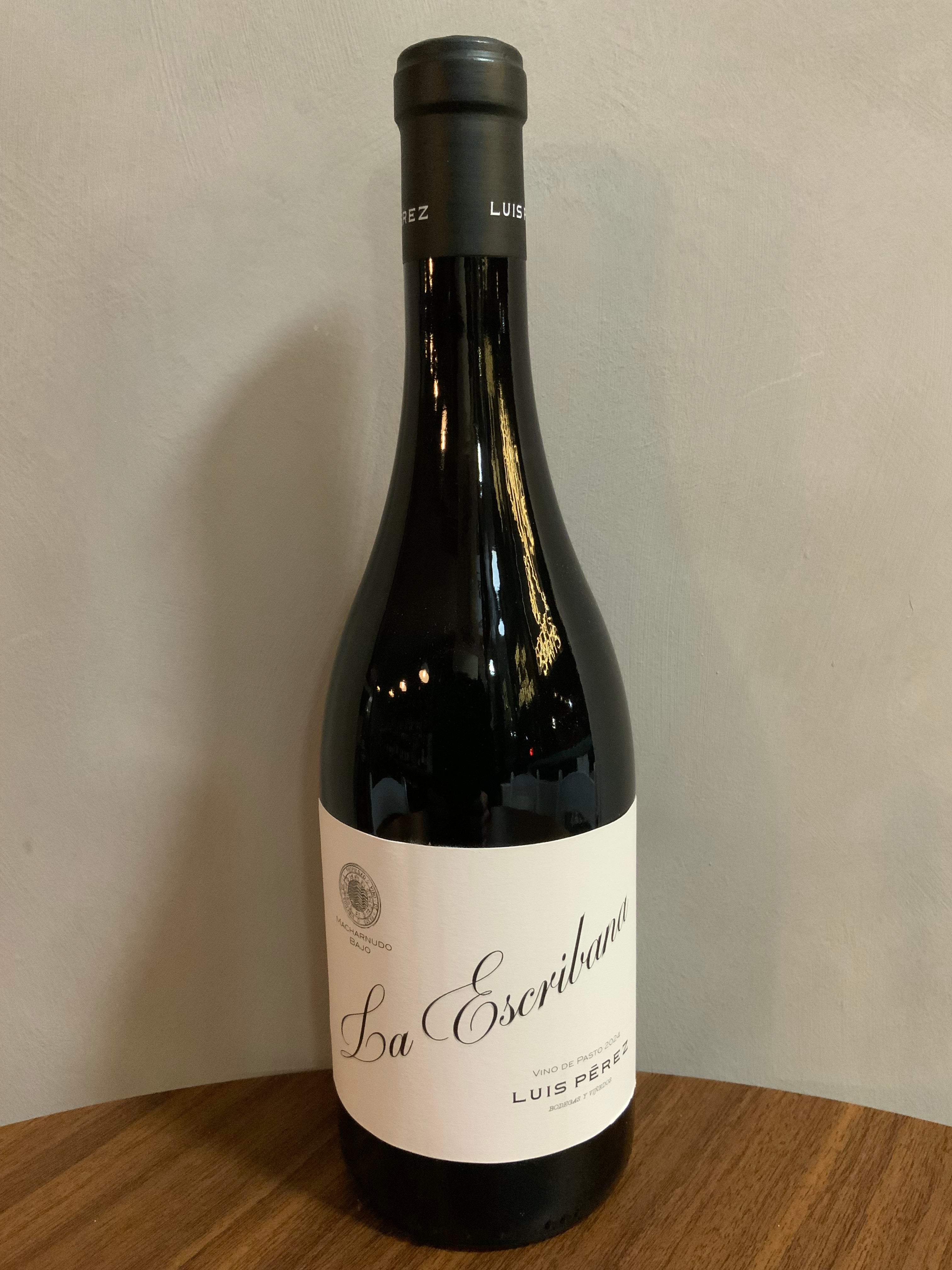 2024 Luis Perez La Escribana Blanco Vino De Pasto