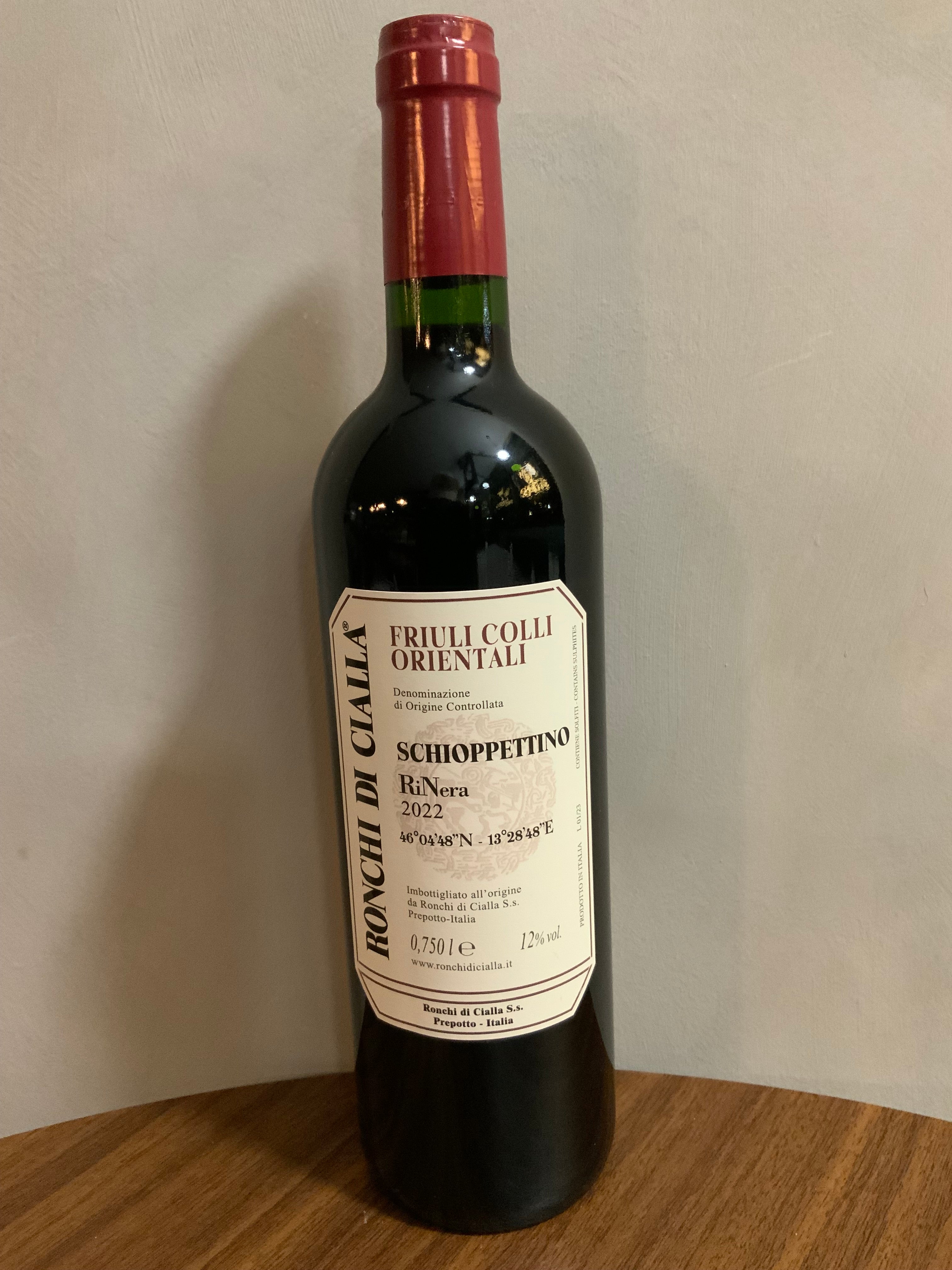 Ronchi di Call Ri-Nera Schiopettino 2022