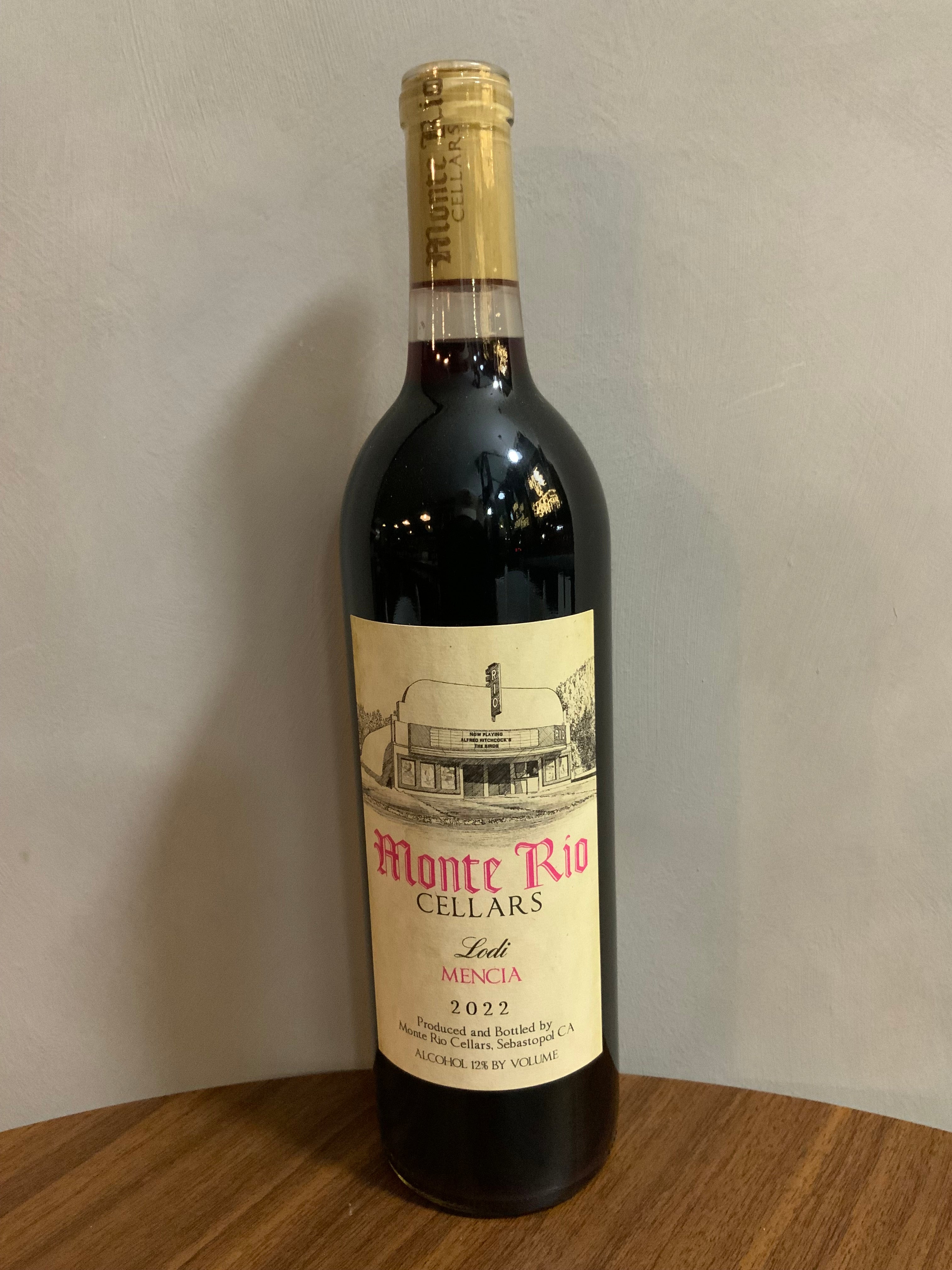 2022 Monte Rio Cellars, Mencia, Lodi