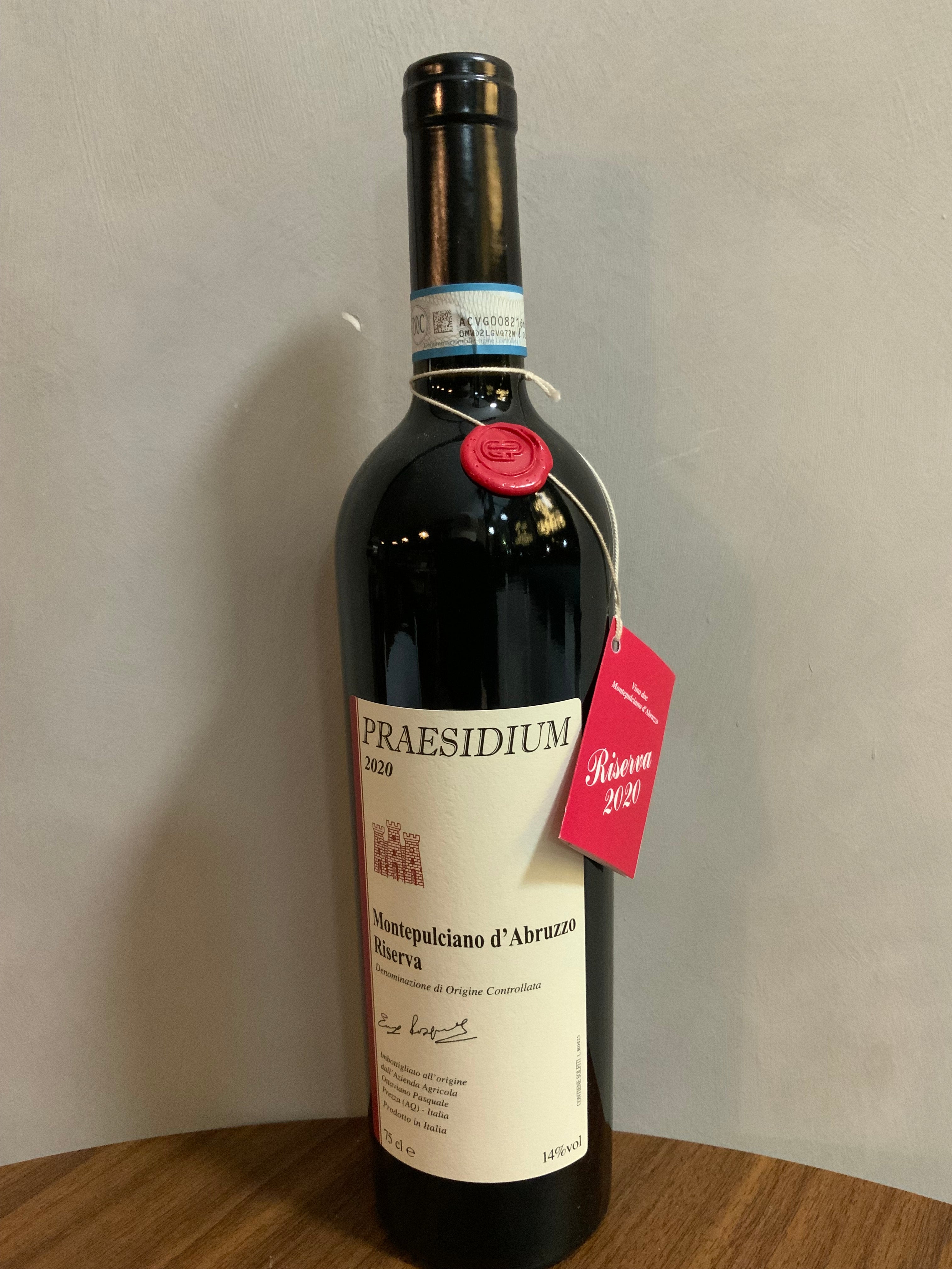 Praesidium Montepulciano Riserva 2020