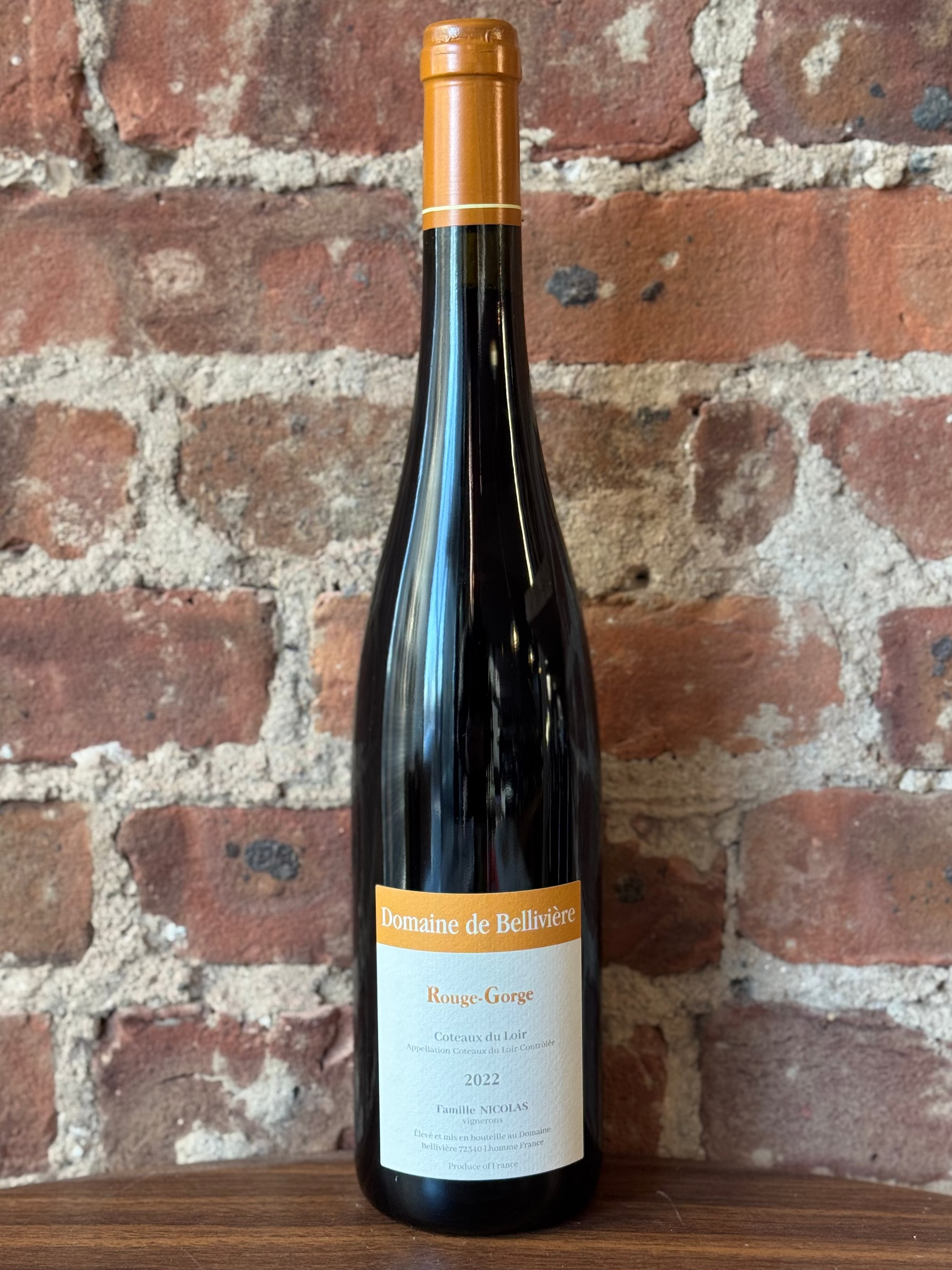 Domaine de Belliviere Rouge-Gorge 2022