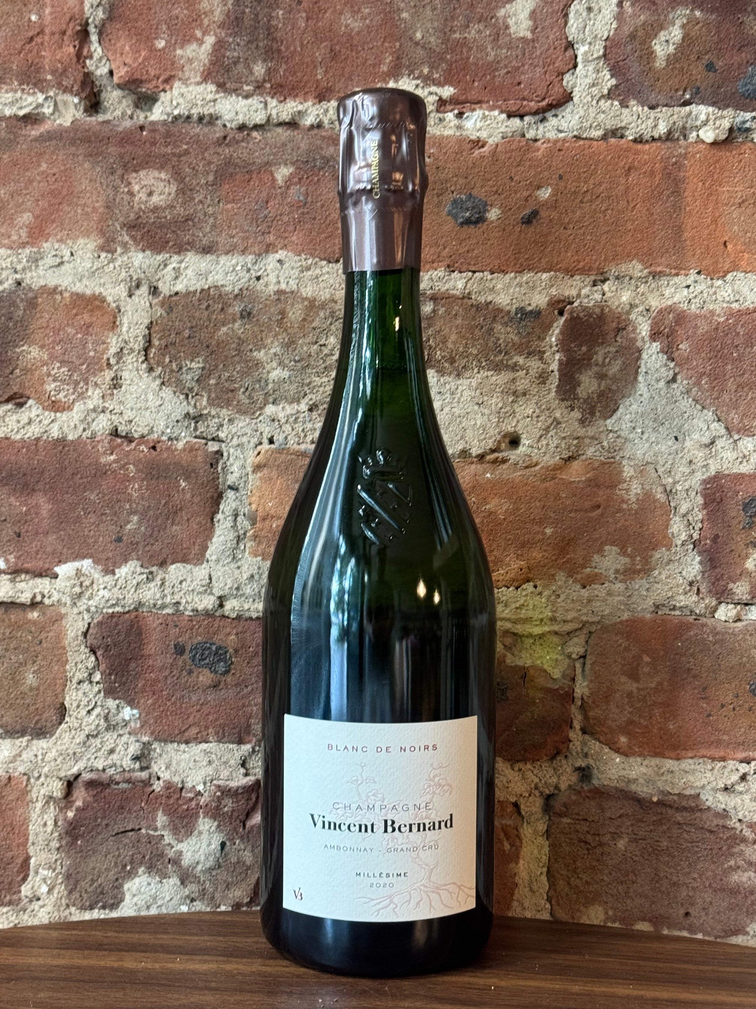 Vincent Bernard Champagne Ambonnay Grand Cru Extra Brut Blanc De Noirs 2020