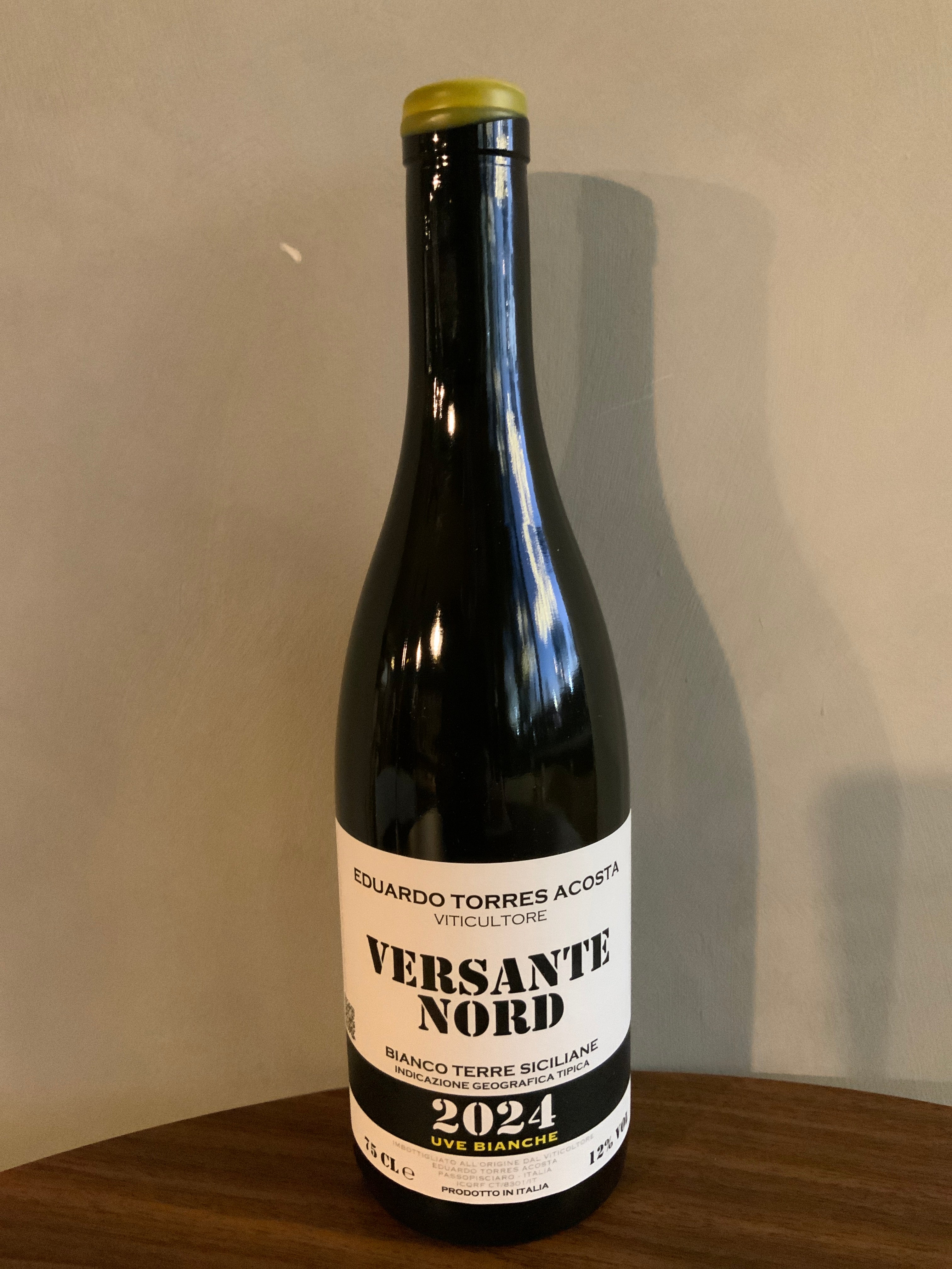 Eduardo Torres Acosta  IGT Terre Siciliane “Versante Nord” Bianco 2024