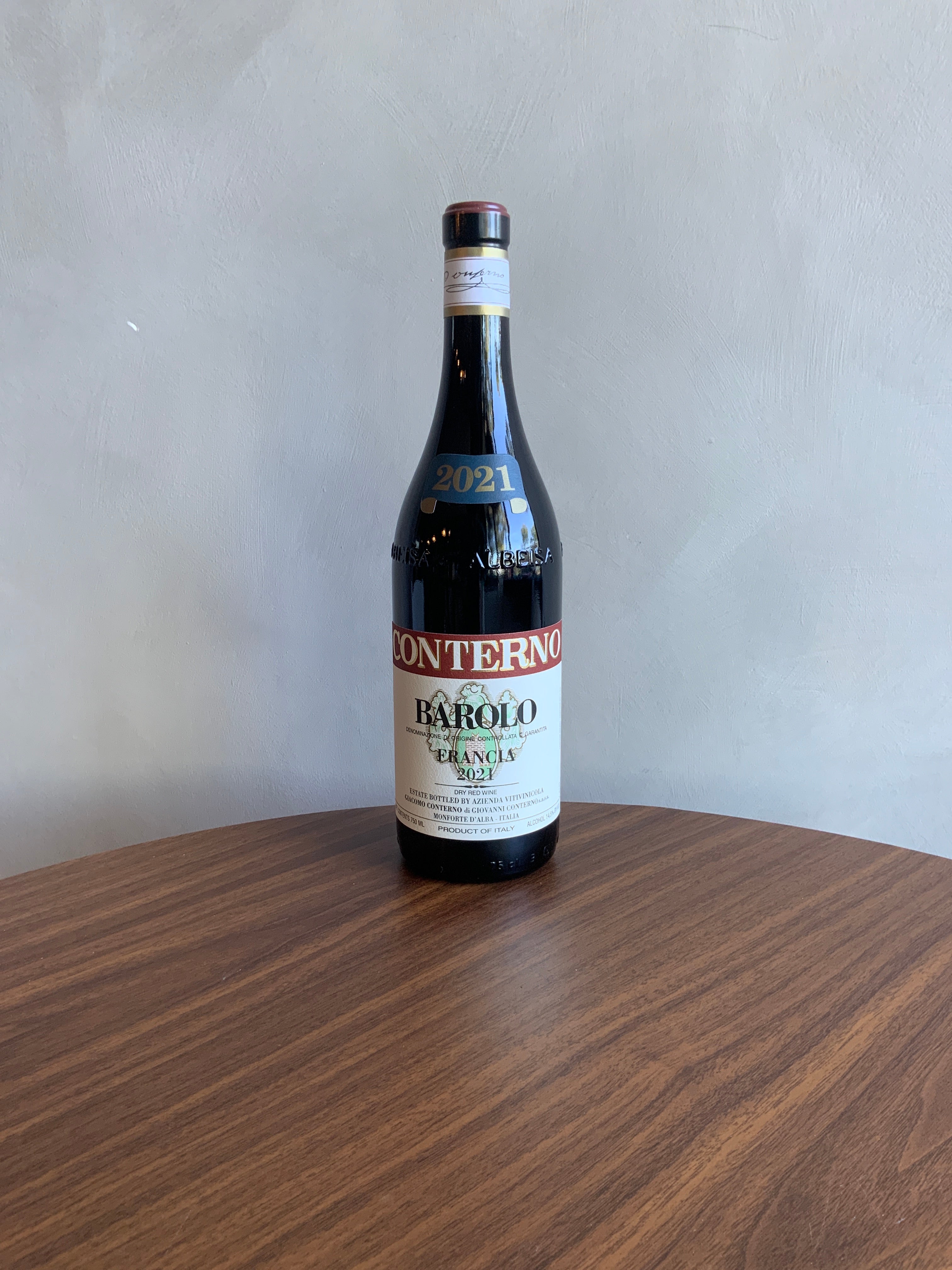 Conterno Barbera Francia 2021