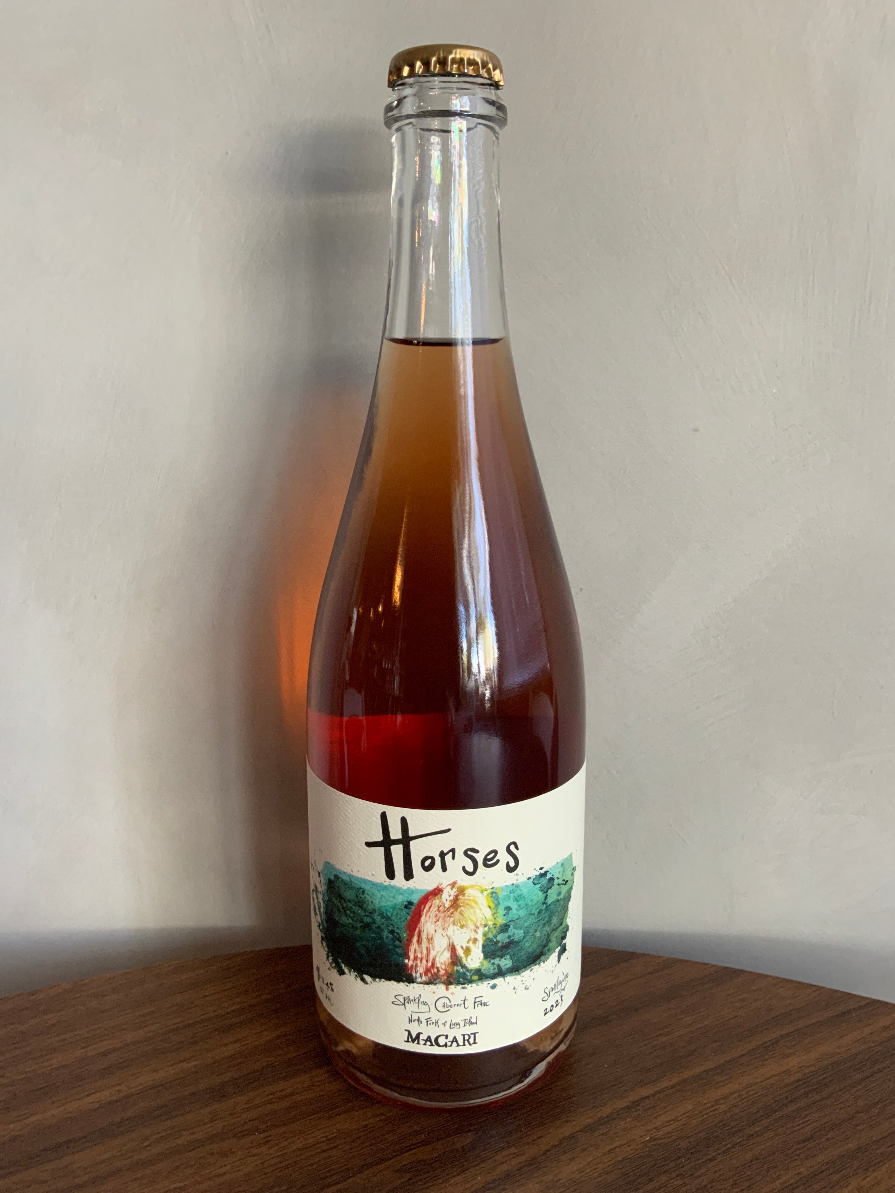 Macari Horses Sparkling Cabernet Franc Pet-Nat 2023