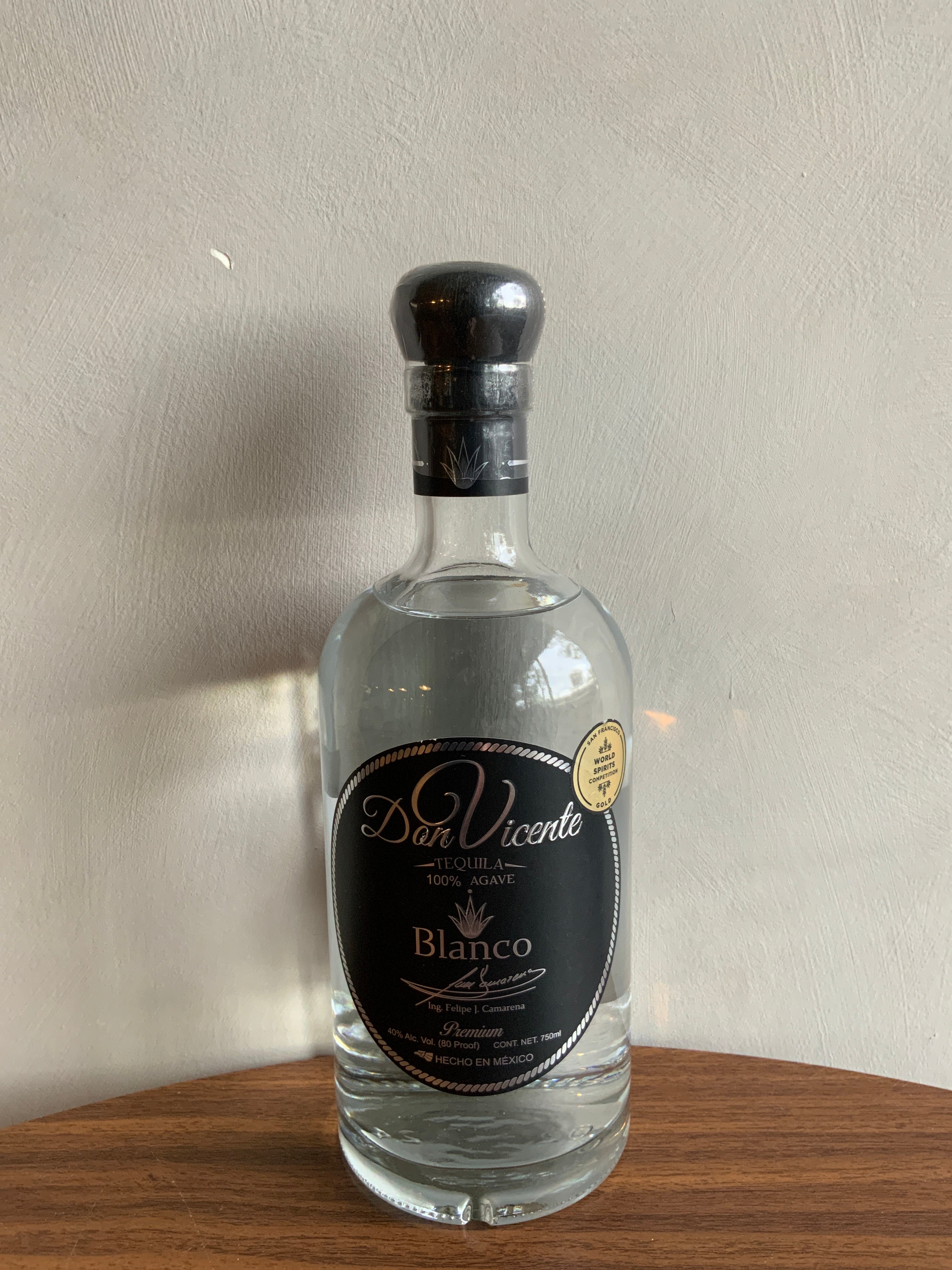 Don Vicente Tequila Bianco 750ml