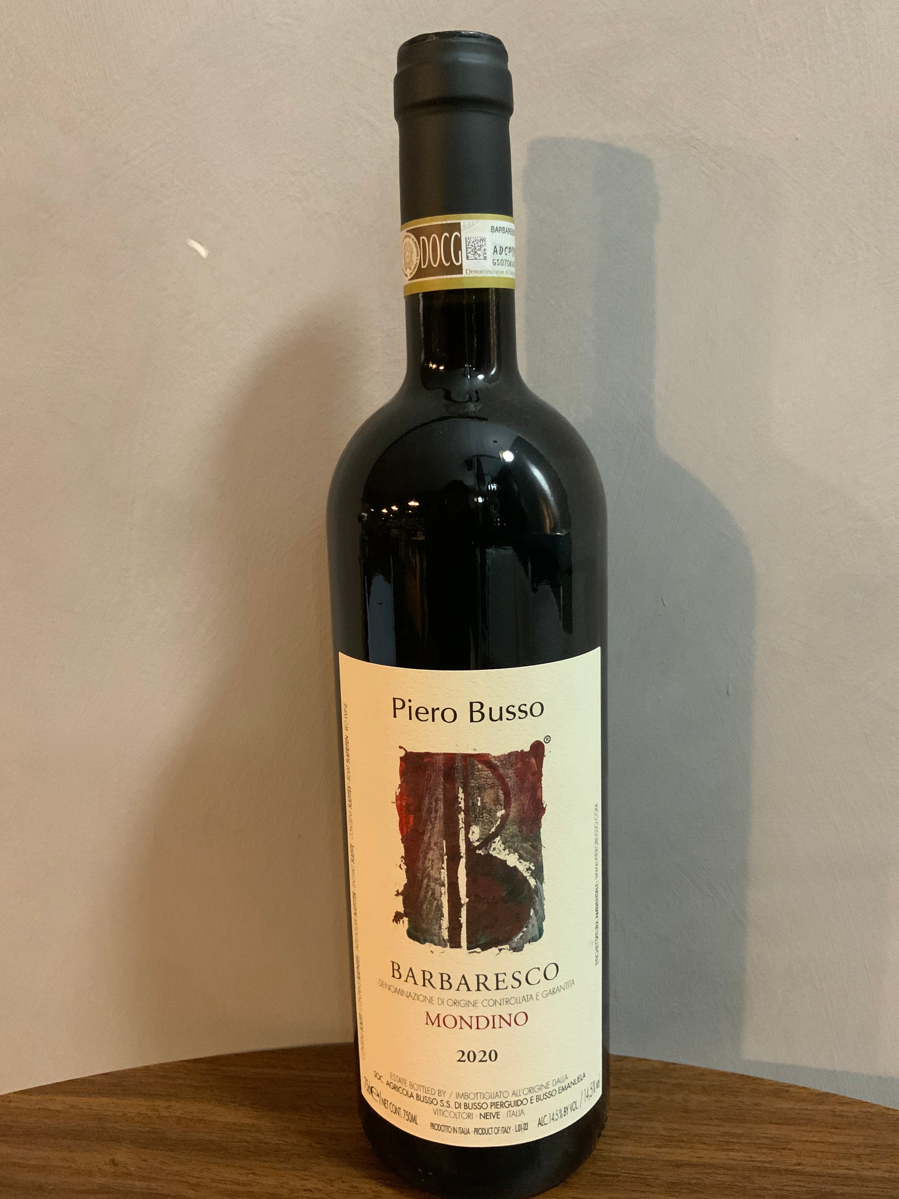 Piero Busso Barbaresco Mondino 2020 750ml